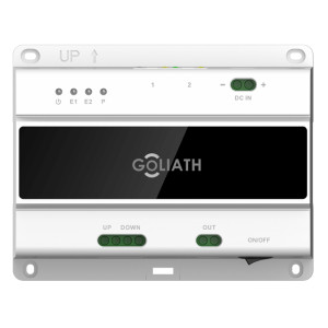 GOLIATH Hybrid IP & 2-Draht Video Türsprechanlage | 2-Draht BUS Modul | Umwandler 2-Draht auf IP