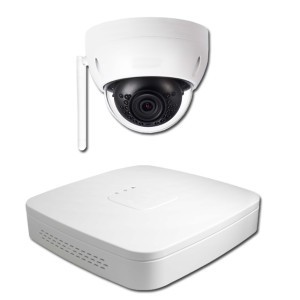 Goliath IP Videoüberwachung | 1x4MP | WLAN Dome Kamera | ONVIF | 4K | Pro Serie