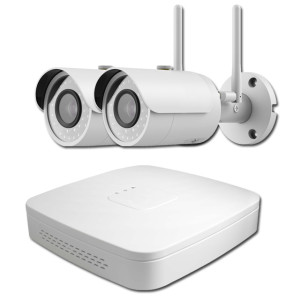 Goliath IP Videoüberwachung | 30m IR | 2x4MP | 2,8mm | WLAN Kamera | IVS | Pro Serie