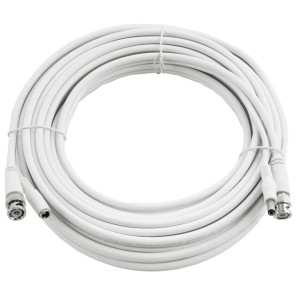 10 Meter hochwertiges Kombikabel, RG59, Video/Strom, Fertigkabel, bis 8 Megapixel, Pro Line
