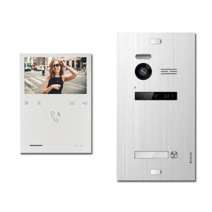 Video Türsprechanlage BALTER EVO 2-Draht BUS mit 1 x 4,3" Display und 150° für 1-Familienhaus