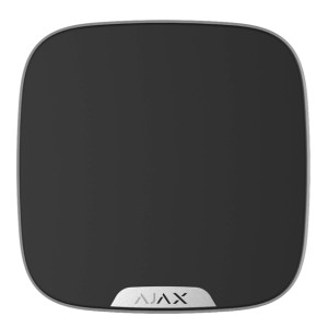 AJAX | Außensirene | LED-Status | 85-113 dB | Schwarz | Inklusive Abdeckung | StreetSiren DoubleDeck