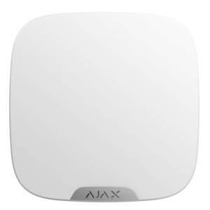 AJAX | Außensirene | LED-Status | 85-113 dB | Weiß | Inklusive Abdeckung | StreetSiren DoubleDeck