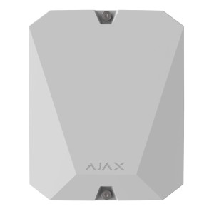 AJAX | Integrationsmodul 18 Zonen | Für kabelgebundene Melder | Weiß | MultiTransmitter