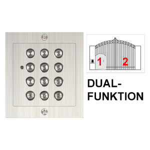 UNTERPUTZ PIN-CODE ZUTRITTSKONTROLLER