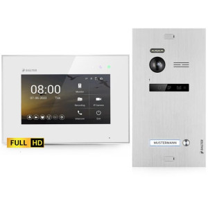 Balter EVO HD Video Türsprechanlage für 1 Familienhaus, 1 x Monitor