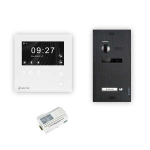 Balter EVO HD Mini Videotürsprechanlage 1-6 Teilnehmer - Schwarz - 1 - 1 ohne Wifi