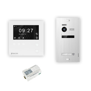 Balter EVO HD Mini Videotürsprechanlage 1-6 Teilnehmer - Silber - 1 - 1 ohne Wifi
