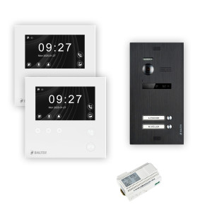Balter EVO HD Mini Videotürsprechanlage 1-6 Teilnehmer - Schwarz - 2 - 2 ohne Wifi