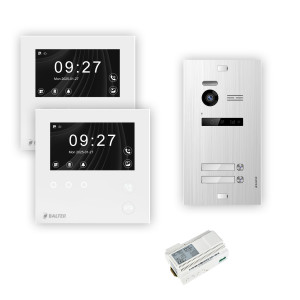 Balter EVO HD Mini Videotürsprechanlage 1-6 Teilnehmer - Silber - 2 - 2 ohne Wifi