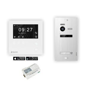 Balter EVO HD Mini Videotürsprechanlage 1-6 Teilnehmer - Silber - 1 - 1 mit Wifi