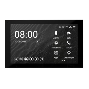 Balter EVO HD Pro Monitor mit 7-Zoll Touchdisplay - schwarz