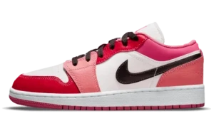 Air Jordan 1 Low Coral Chalk Pink (GS)