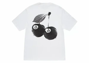 Stussy Cherries Tee White - Rozmiar: M