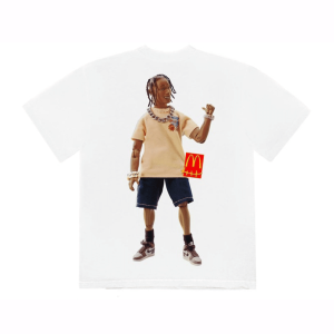 Koszulka Travis Scott x McDonalds Action Figure Series - Rozmiar: L