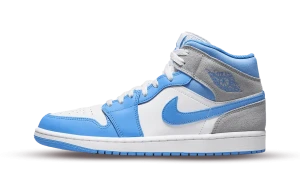 Air Jordan 1 Mid University Blue Grey - Rozmiar: 42