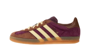 Adidas Gazelle Indoor Maroon Almost Yellow