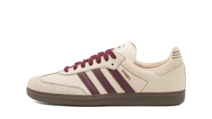 Adidas Samba OG Wonder White Maroon (W)