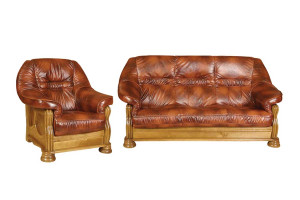 Sofa + dwa fotele Pan Tadeusz