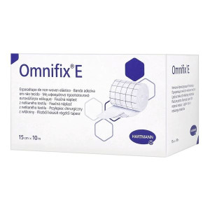 Hartmann Omnifix E, przylepiec chirurgiczny z włókniny na rolce mocowanie opatrunków - 15cmX10m