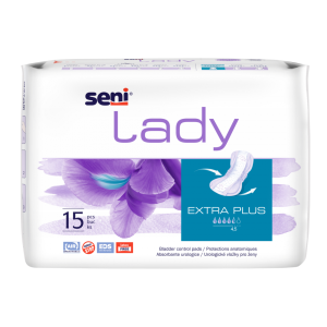 Seni Lady Extra Plus, wkładki urologiczne nietrzymanie moczu Kobiet - 15 szt.