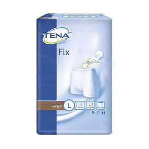 Tena Fix, wielokrotnego użytku majtki elastyczne podtrzymujące wkład chłonny - 5 szt. - L