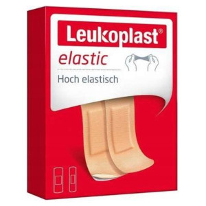 Leukoplast Elastic, elastyczne plastry z opatrunkiem, w 2 rozmiarach - 20 szt.