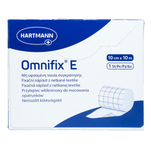 Hartmann Omnifix E, przylepiec chirurgiczny z włókniny na rolce mocowanie opatrunków - 10cmX10m
