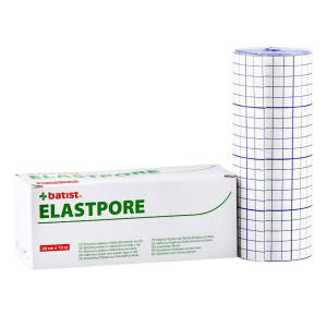 Batist ELASTPORE – elastyczny plaster opatrunkowy, delikatny dla skóry, mocno przylegający, idealny do ran i otarć 1szt - 20cmx10mb
