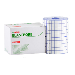 Batist ELASTPORE – elastyczny plaster opatrunkowy, delikatny dla skóry, mocno przylegający, idealny do ran i otarć 1szt - 10cmx10mb
