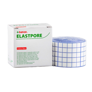 Batist ELASTPORE – elastyczny plaster opatrunkowy, delikatny dla skóry, mocno przylegający, idealny do ran i otarć 1szt - 5cmx10mb