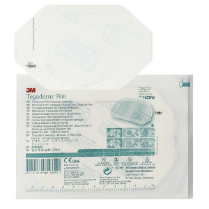 3M Tegaderm Film 1626W 10 x 12 cm, opatrunek półprzepuszczalny, przezroczysty - 1 szt.