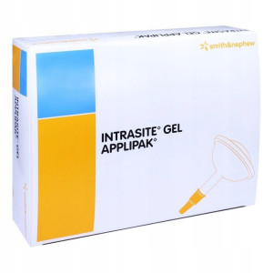 Smith Nephew Intrasite Gel, amorficzny hydrożel do szybkiego i bezbolesnego usuwania tkanki martwiczej - 10 szt.