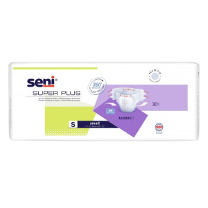 Seni Super Plus pieluchomajtki na rzepy, pampersy dla dorosłych - S
