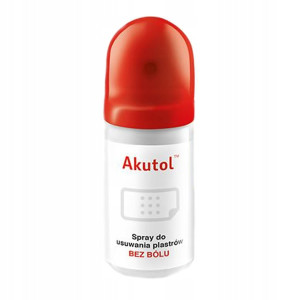Akutol Spray do bezbolesnego usuwania plastrów – 35 ml.