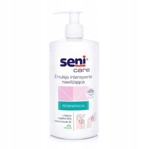 Emulsja nawilżająca do skóry suchej Seni Care 4% mocznik - 500 ml.