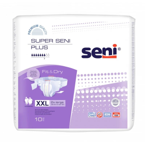 Seni Super Plus pieluchomajtki na rzepy, pampersy dla dorosłych - XXL