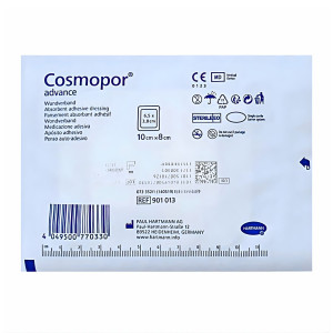 Hartmann Cosmopor Advance, opatrunek na rany pooperacyjne o maksymalnej chłonności - 8x10cm, 1 szt.