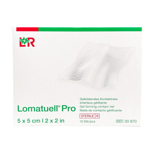L&R Lomatuell Pro, żelowa siatka kontaktowa - 10 szt. - 5x5cm