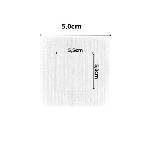 3M Medipore +Pad – Opatrunek Włókninowy z Warstwą Chłonną sterylny plaster wyspowy - 10x10cm