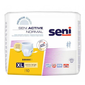 SENI ACTIVE NORMAL majtki chłonne - Ref. Nr. SE-096-XL10-N01 - Rozmiar XL - (Opakowanie 10szt.) - Ilość 1 op.