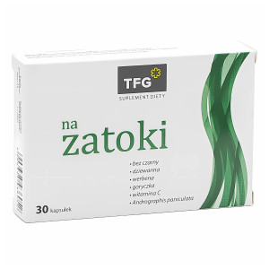 TFG na Zatoki suplementy diety prawidłowe funkcjonowanie układu oddechowego 30 kaps.