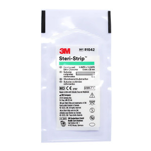 3M Steri-Strip 6 x 38 mm, paski do zamykania ran zamiast szwów - 1 szt.