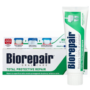 BIOREPAIR Total Protective Repair pasta do zębów odbudowująca szkliwo 75ml