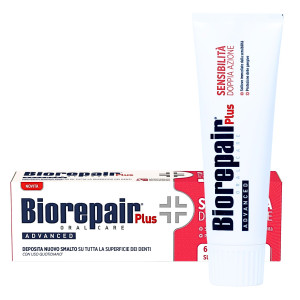 BIOREPAIR Plus Advanced Sensitivity Double Action pasta do zębów wrażliwych 75ml