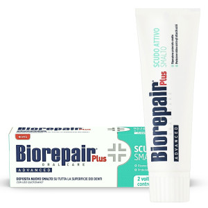 BIOREPAIR Plus Advanced Active Shield pasta do zębów wzmacniająca szkliwo bez fluoru 75ml