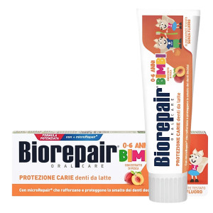 BioRepair Kids 0–6 Peach Pasta do Zębów dla Dzieci, Brzoskwiniowa 50 ml