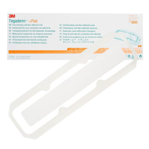 3M TEGADERM +PAD opatrunek foliowy z nieprzywierająca warstwą chłonną - 9x35cm, 1 szt.