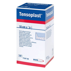 BSN Medical Tensoplast bandaż elastyczny samoprzylepny wodoodporny stabilizacja stawu biały - 1 szt., 10cmx4,5mb