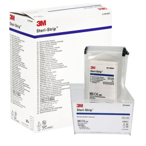 3M Steri-Strip – Wzmocnione Paski do Zamykania Ran 25x125 mm Samoprzylepne, Sterylne R1548 - 25 szt.